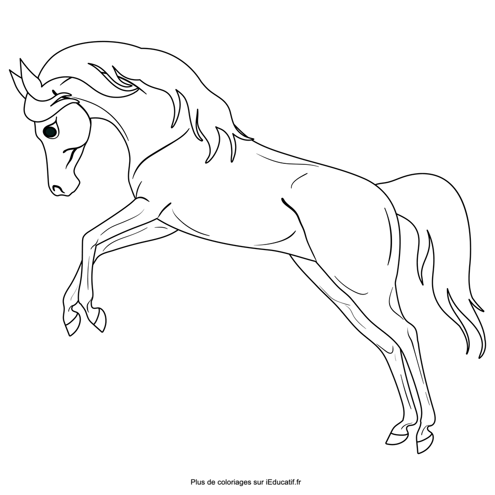 Horses coloring pages printable