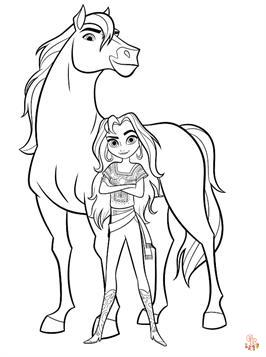 Printable spirit coloring pages free for kids and adults