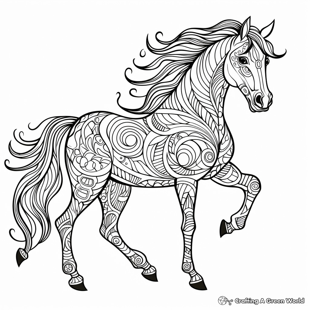 Spirit animal coloring pages