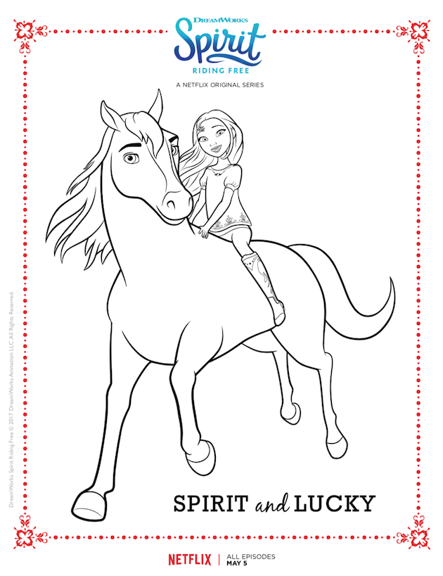 Spirit riding free mother