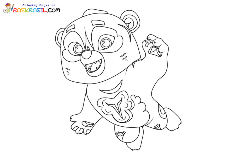 Spirit rangers coloring pages