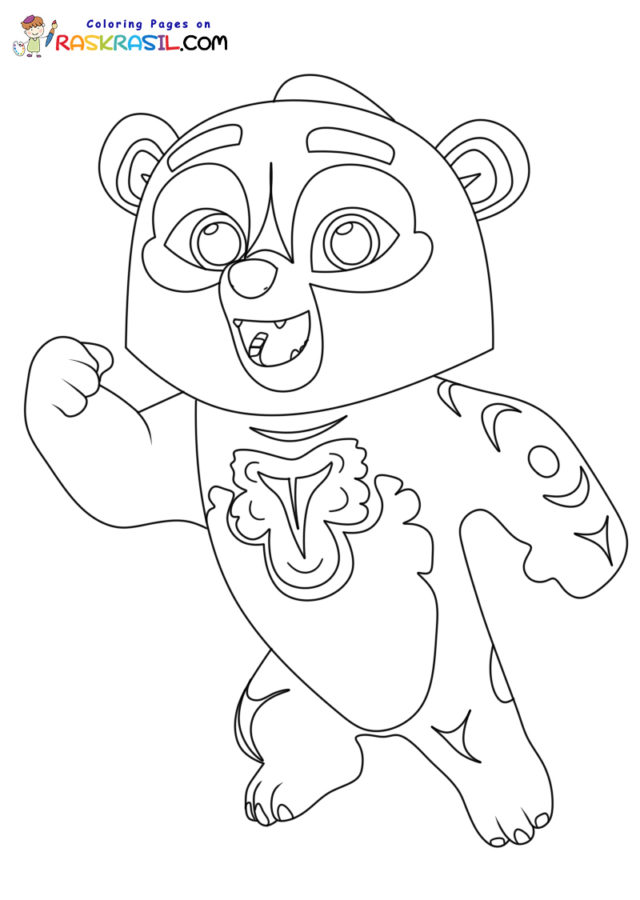 Spirit rangers coloring pages