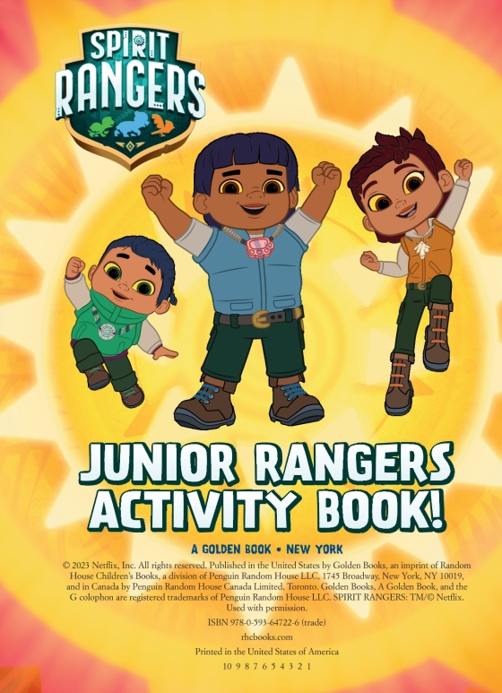 Junior rangers activity book spirit rangers â author golden books illustrated by golden books â random house childrens books