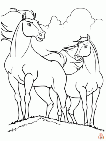 Printable spirit coloring pages free for kids and adults