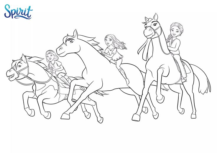 Free spirit coloring pages pdf to print