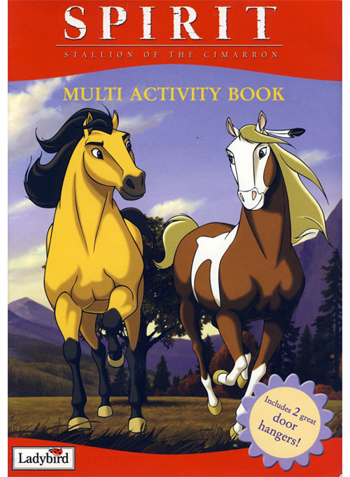 Spirit stallion of the cimarron activity book ladybird retro reprints