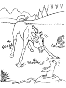 Spirit stallion of the cimarron coloring pages free coloring pages