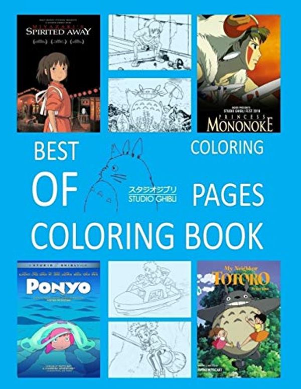 Best of studio ghibli coloring pages coloring book price parison on