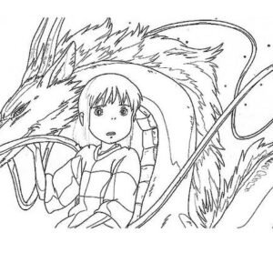 Studio ghibli coloring pages printable for free download