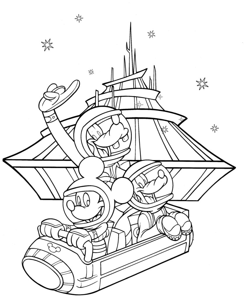 Walt disney world coloring pages â the disney nerds podcast