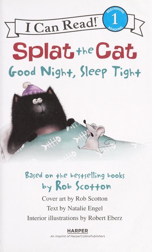 Splat the cat good night sleep tight