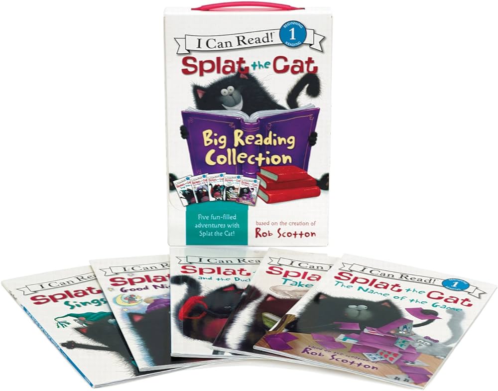 Splat the cat big reading collection i can read level scotton rob scotton rob books