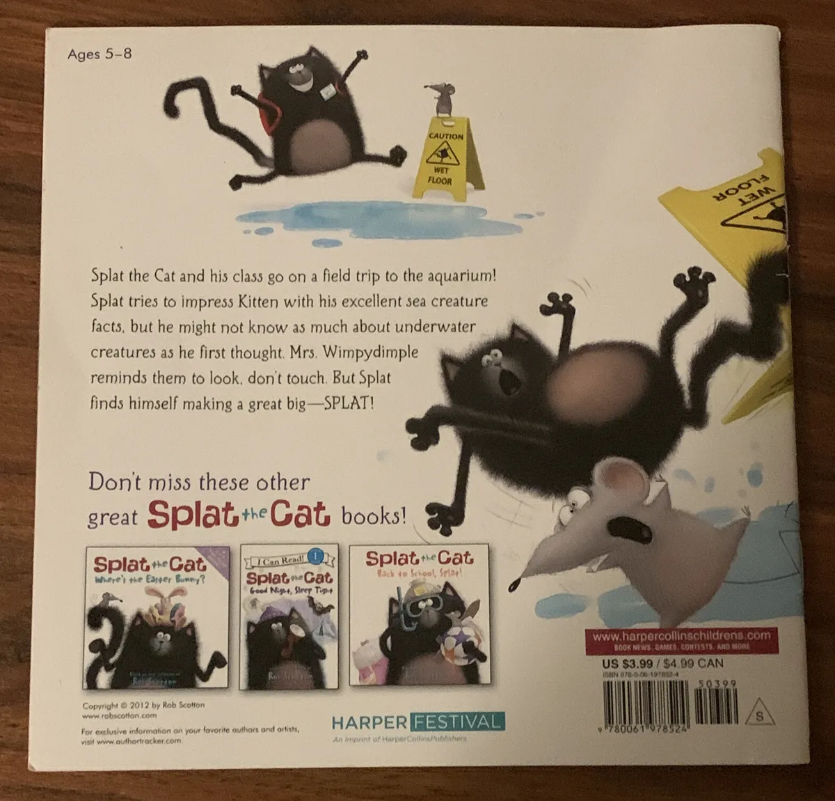 Splat the cat book fishy tales by rob scotton childrens