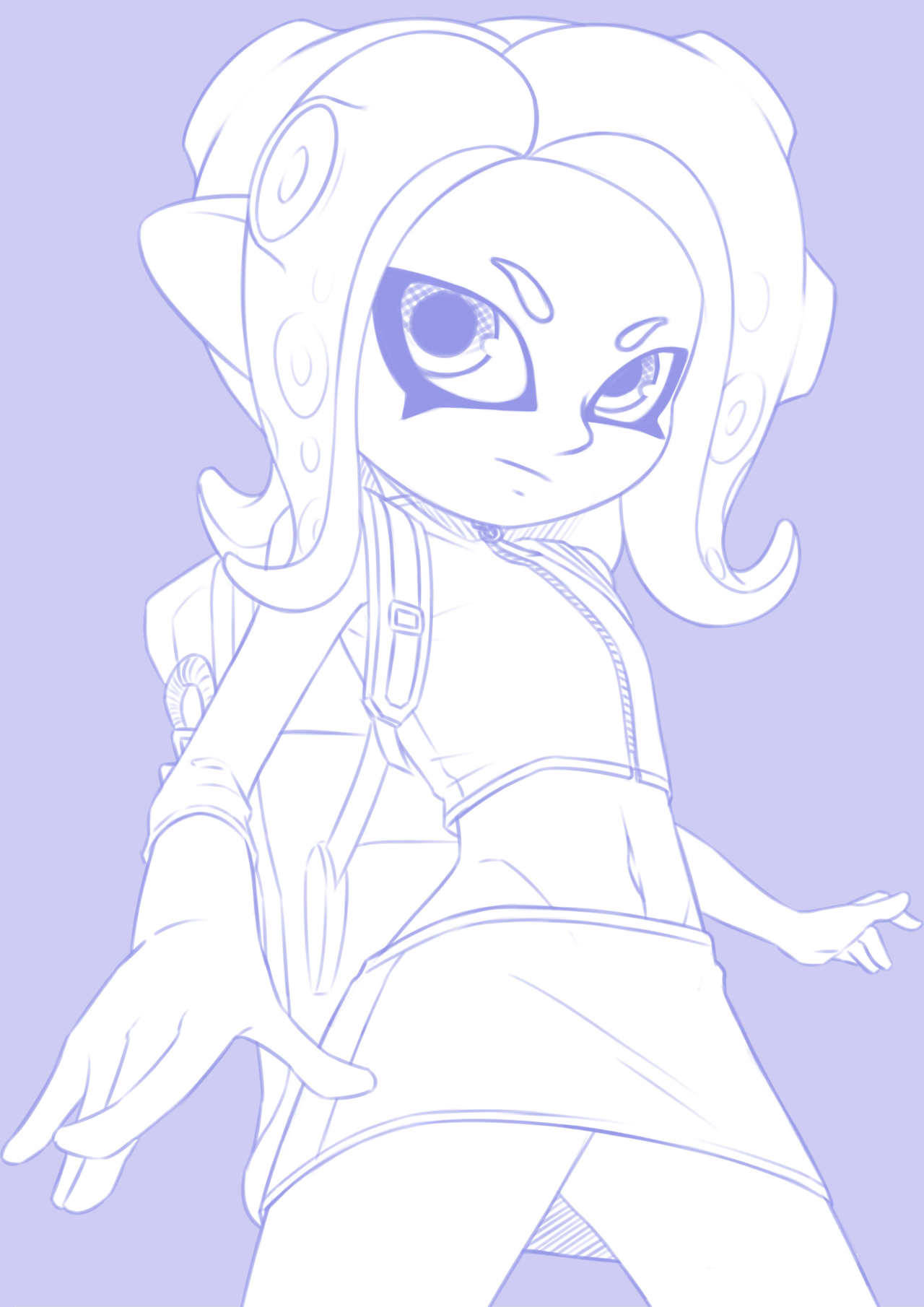 Eldritch grandma â hatsudayo agent from splatoon octo