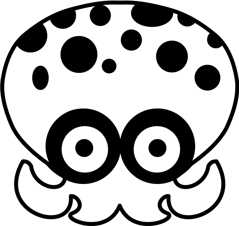 Splatoon coloring pages