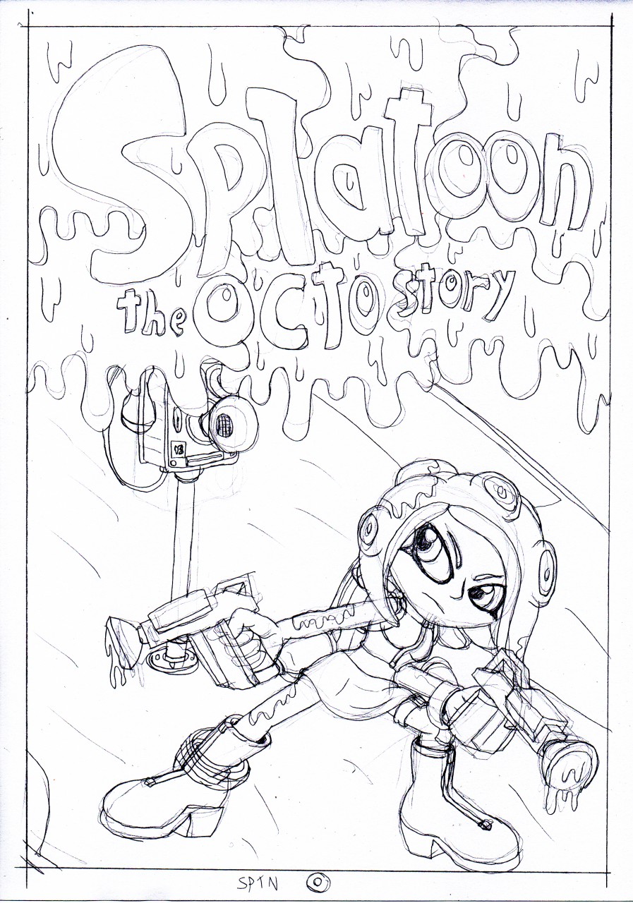 Splatoon the octo story comic project by runhurd