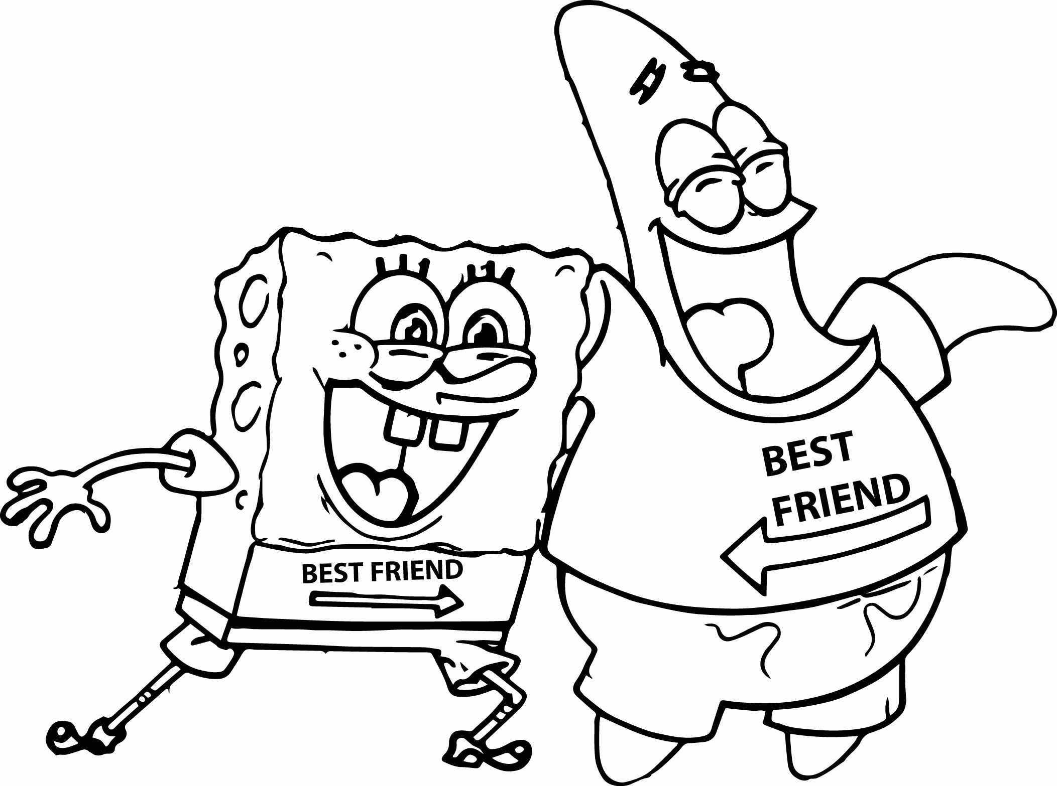 Spongebob pages â printable pages