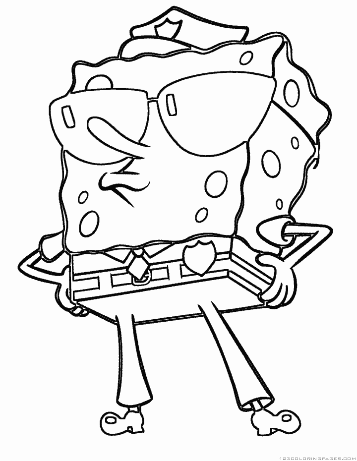 Spongebob coloring pages