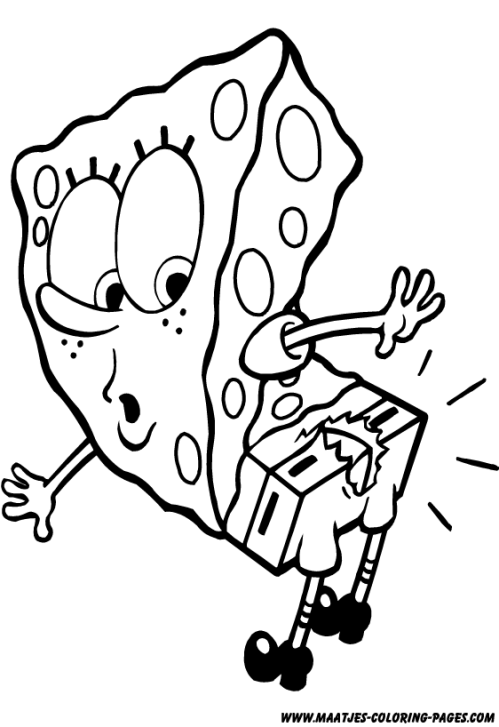 Spongebob coloring pages