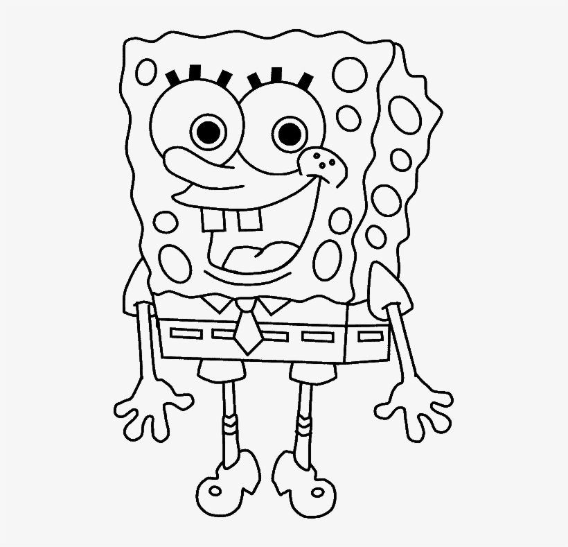 Cute spongebob smile coloring pages spongebob coloring