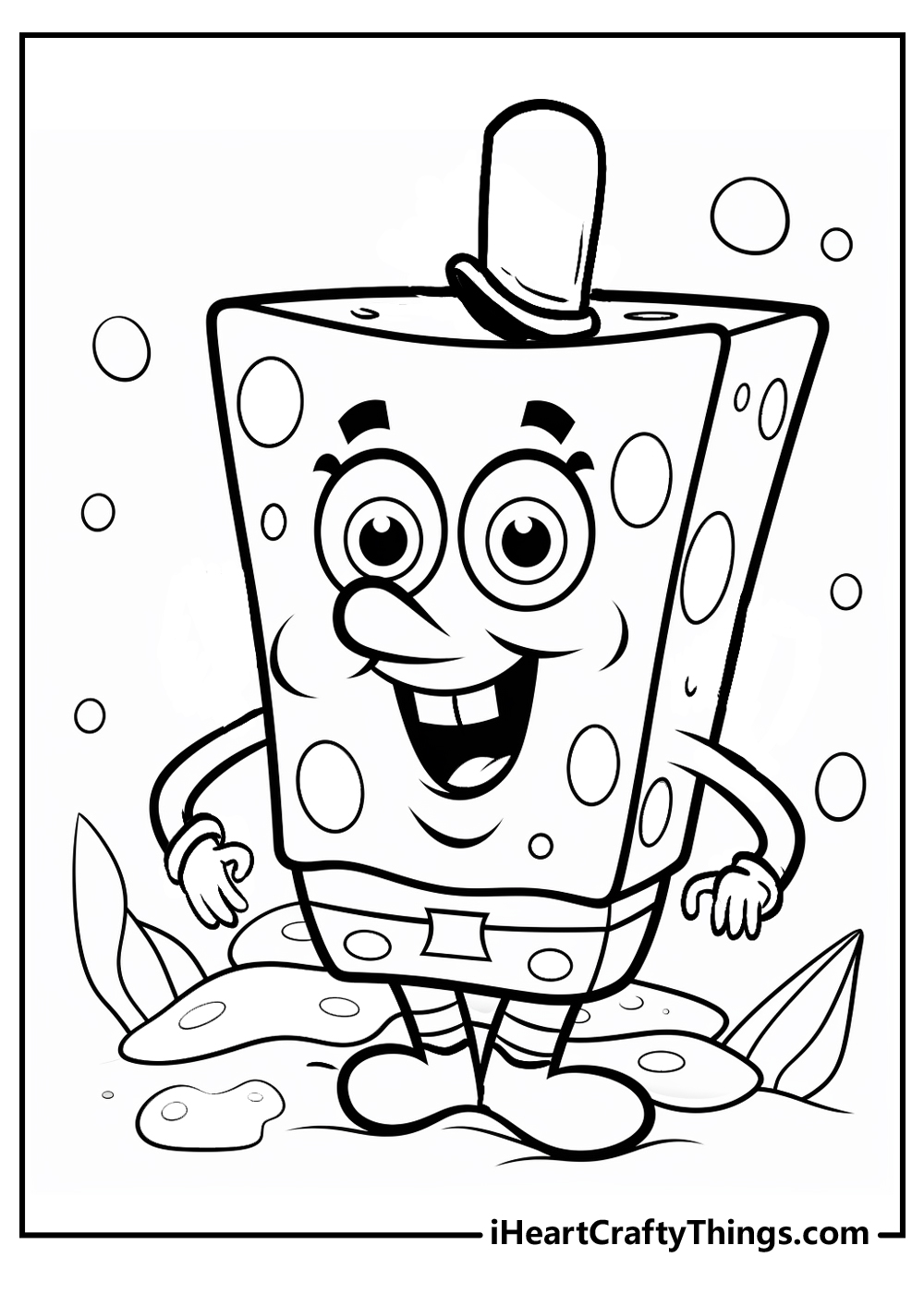 Super fun spongebob coloring pages updated