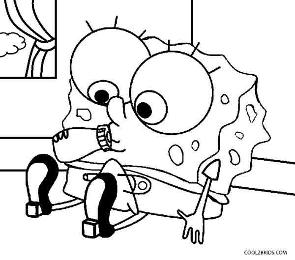 Printable spongebob coloring pages for kids coolbkids spongebob coloring cartoon coloring pages coloring pages