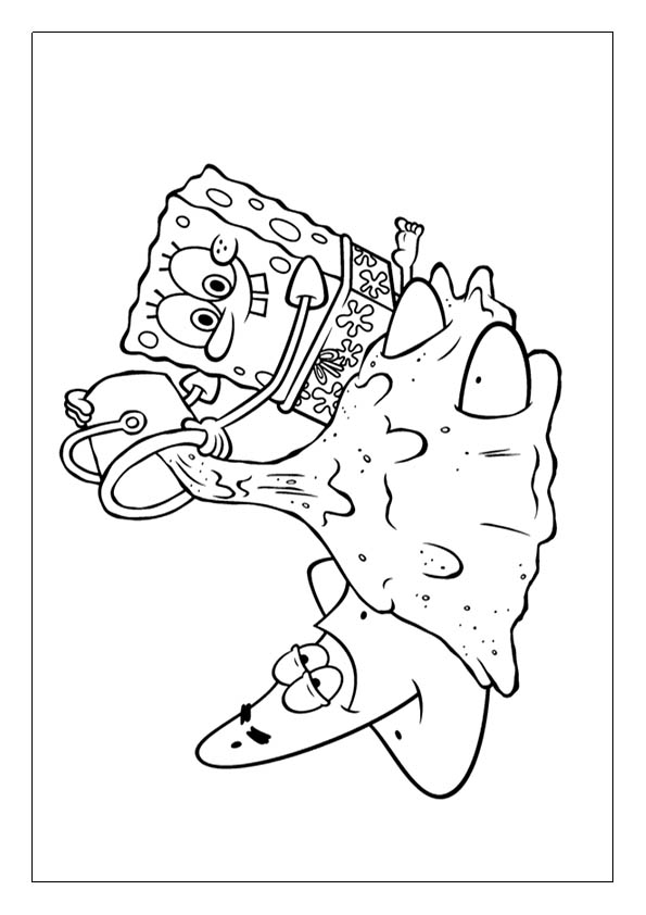 Spongebob coloring pages free printable coloring sheets for kids