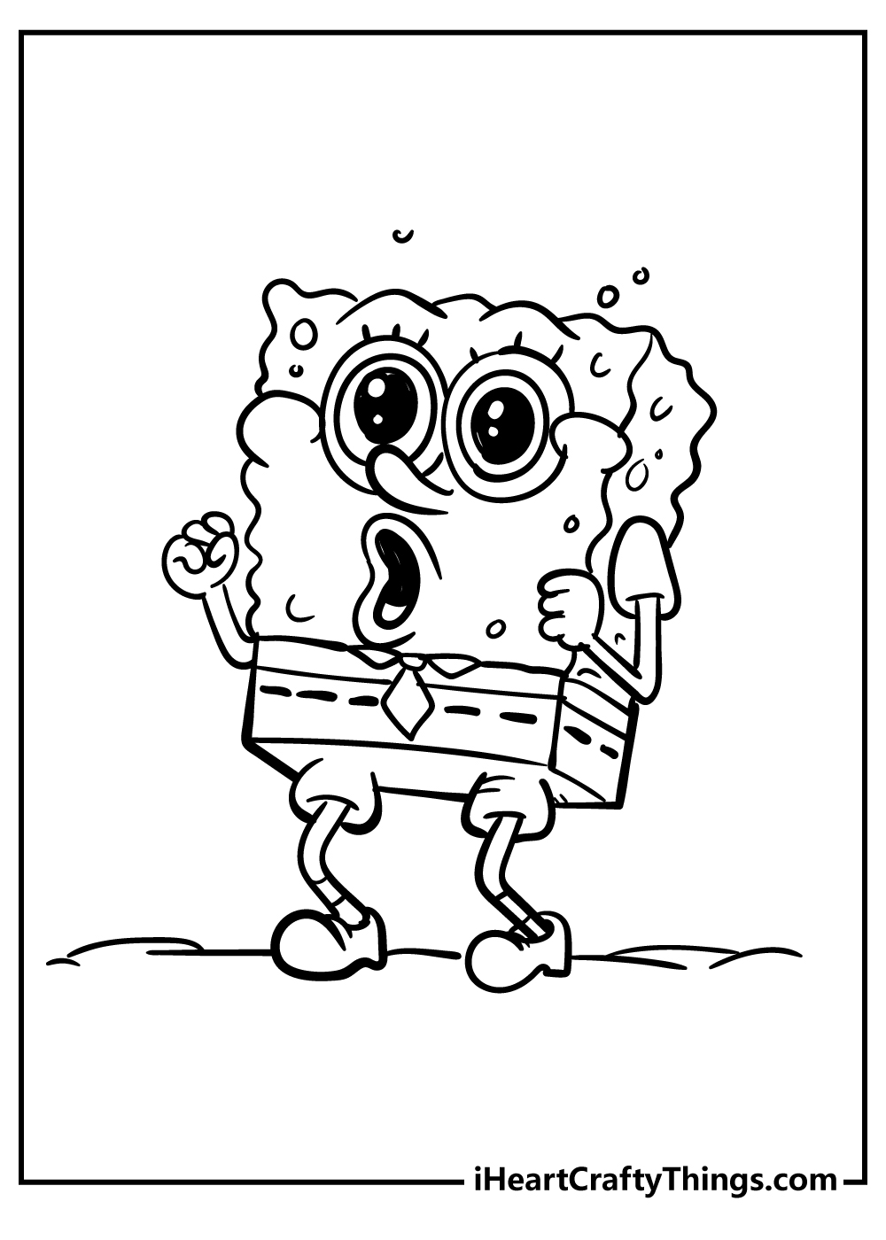 Spongebob coloring pages free printables