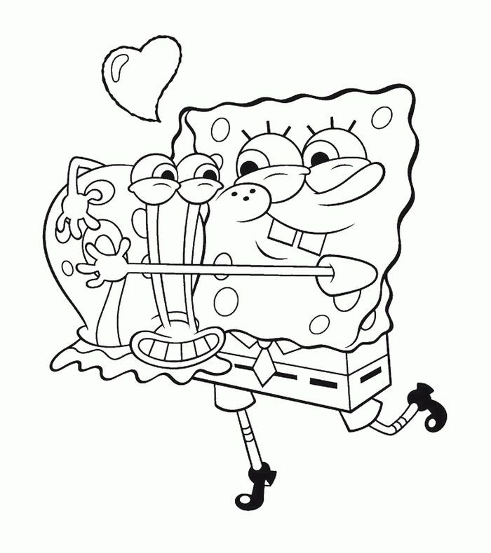 Spongebob and gary coloring pages superhero coloring pages spongebob coloring cartoon coloring pages