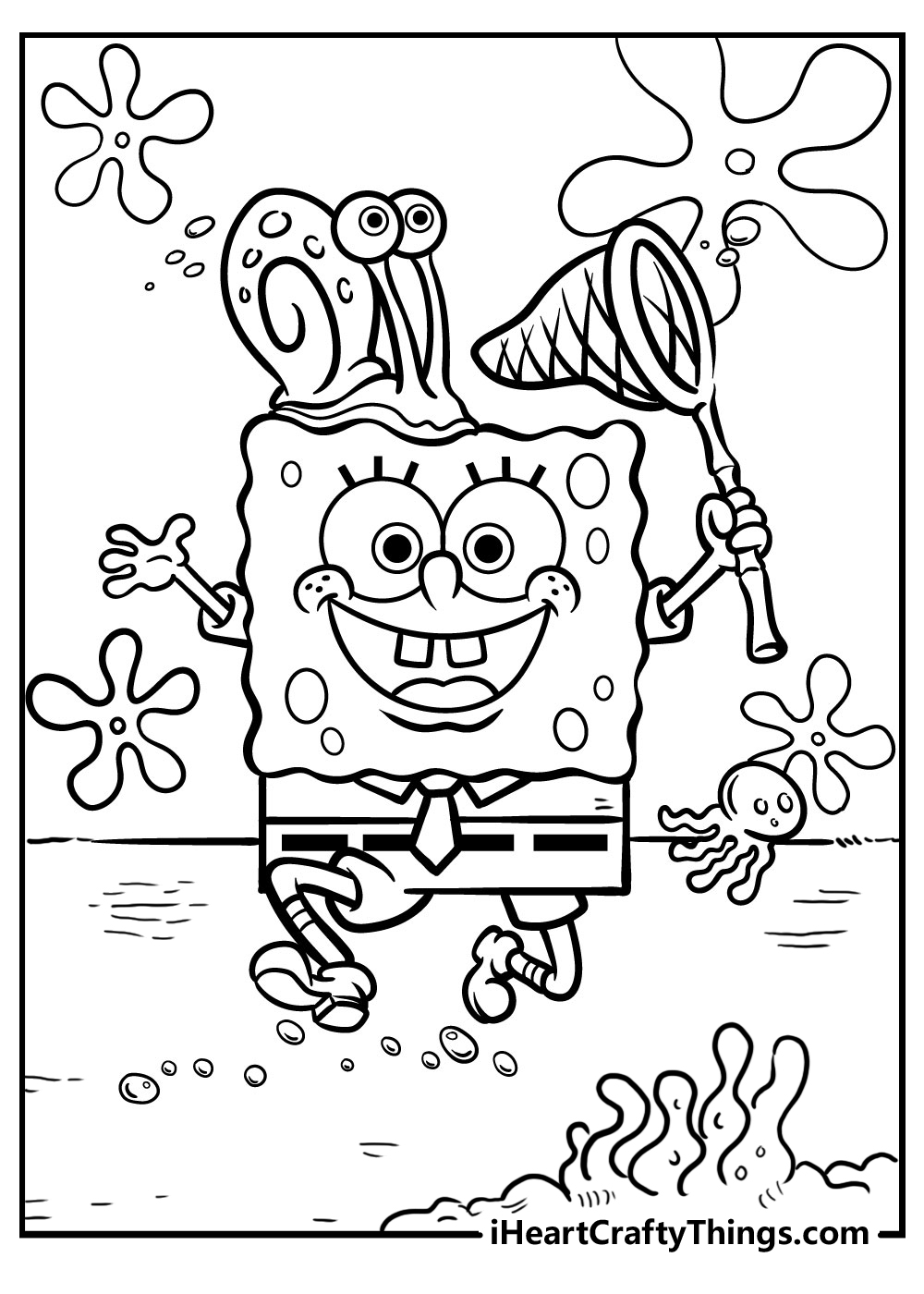 Super fun spongebob coloring pages updated