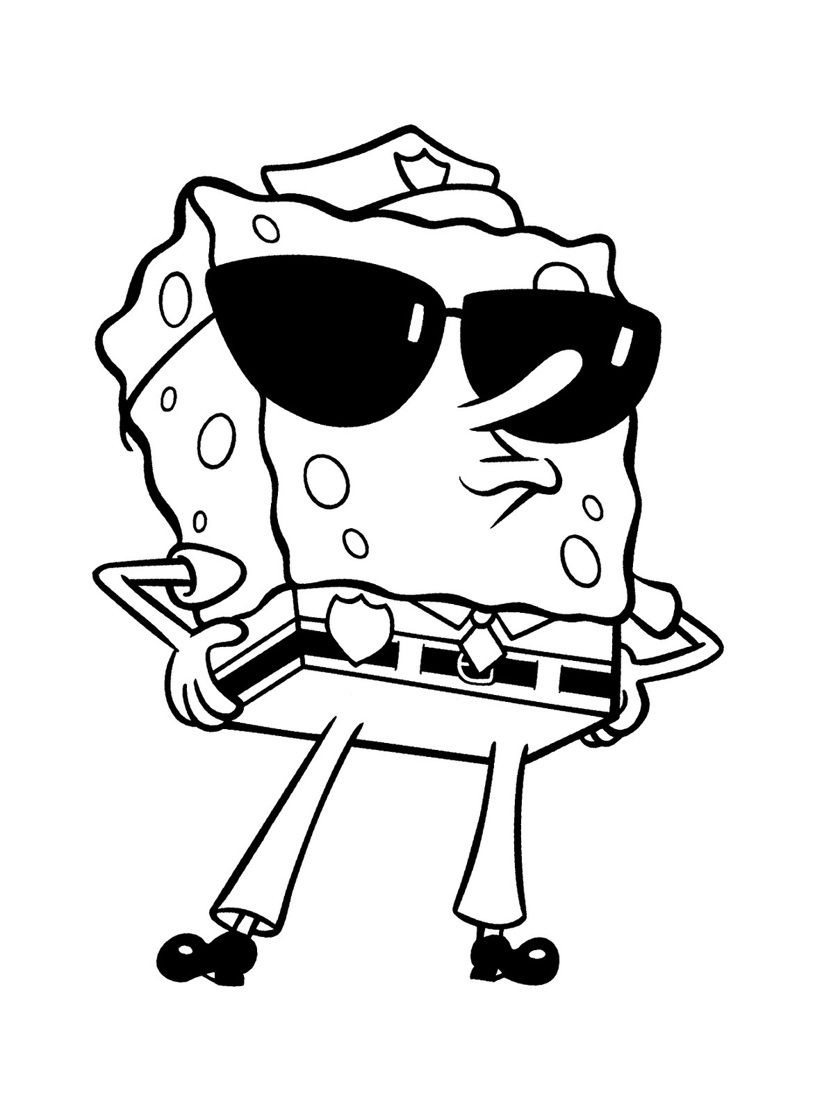 Printable spongebob squarepants coloring pages