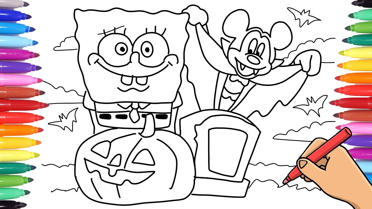 Halloween coloring pages