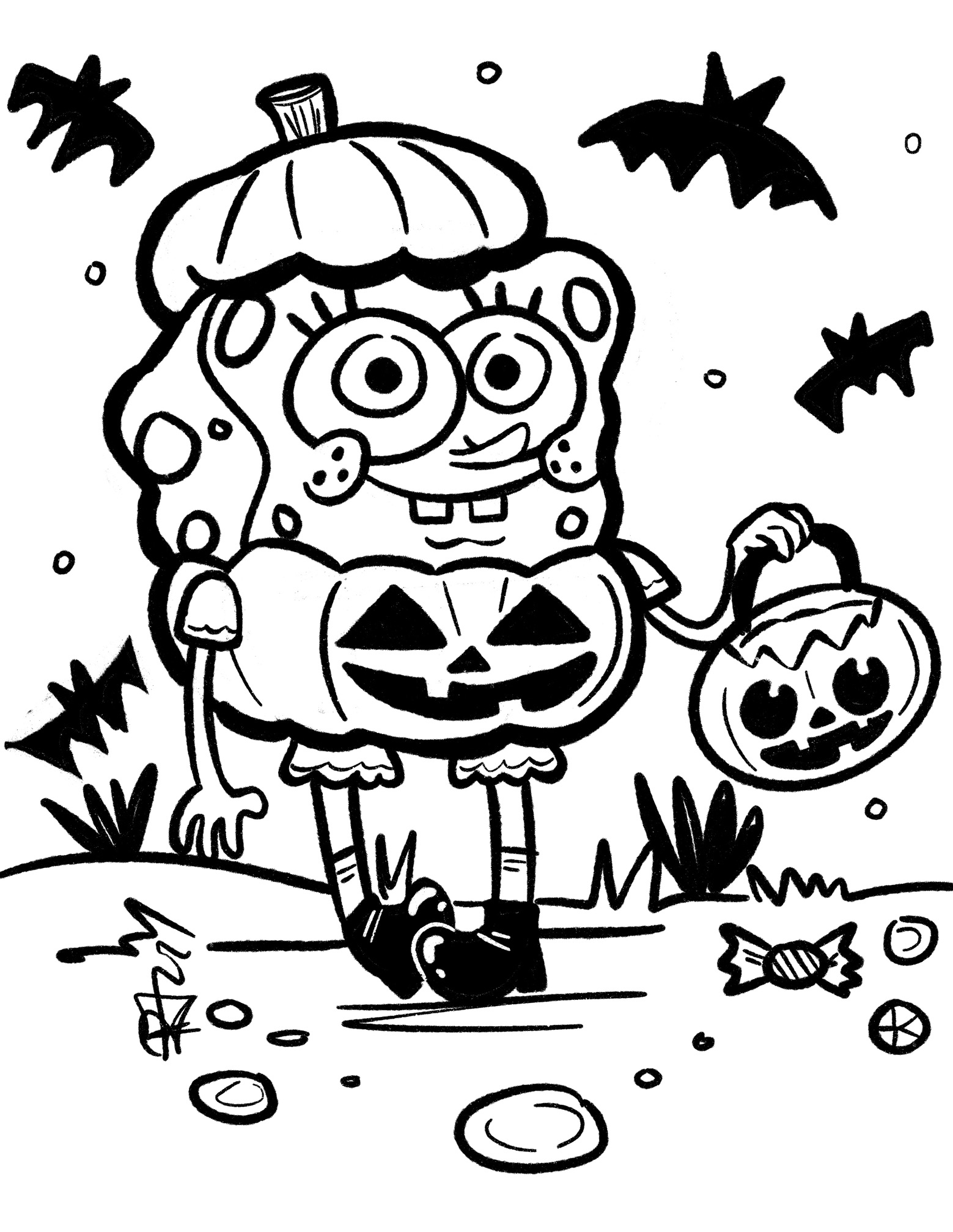 Pumpkinbob by meowpuffs on