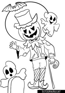 Halloween coloring pages