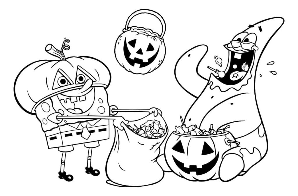 Spongebob coloring pages