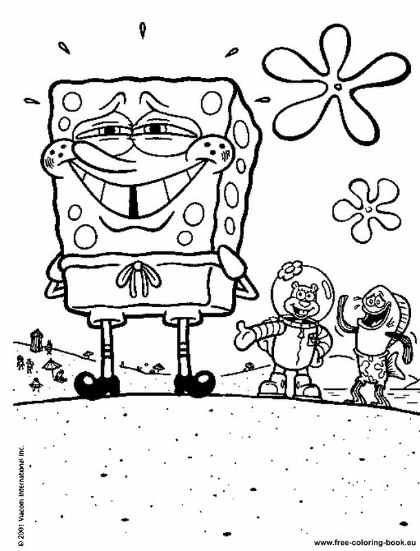 Coloring pages spongebob