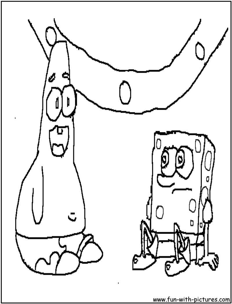 Spongebob coloring pages