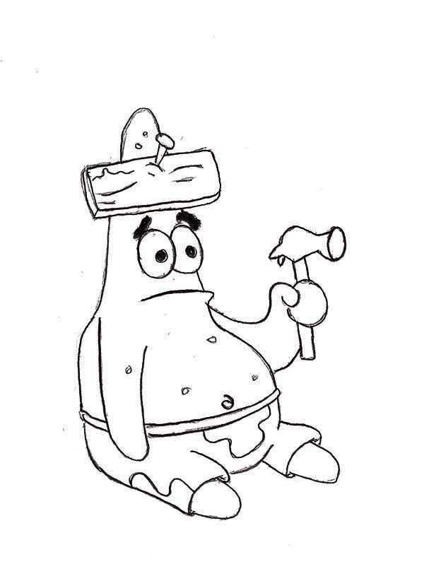 Free patrick star coloring page download free patrick star coloring page png images free cliparts on clipart library