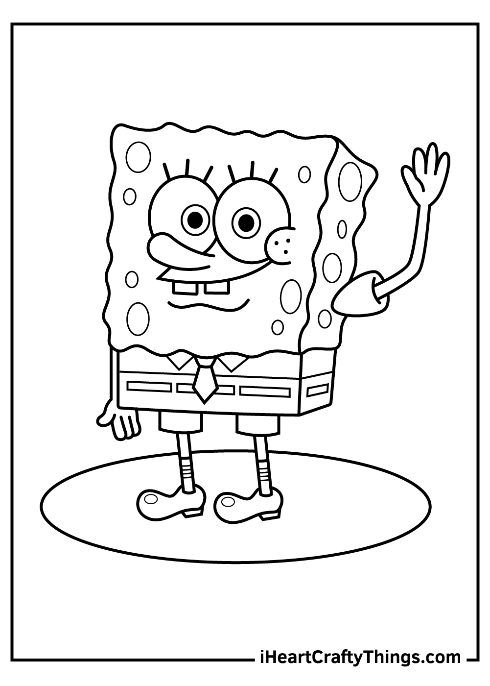 Spongebob coloring pages free printables