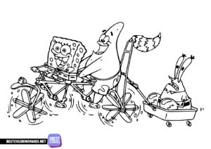 Spongebob coloring pages