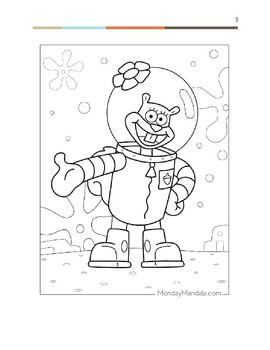 Unleash your imagination with spongebob printable coloring pages for kids