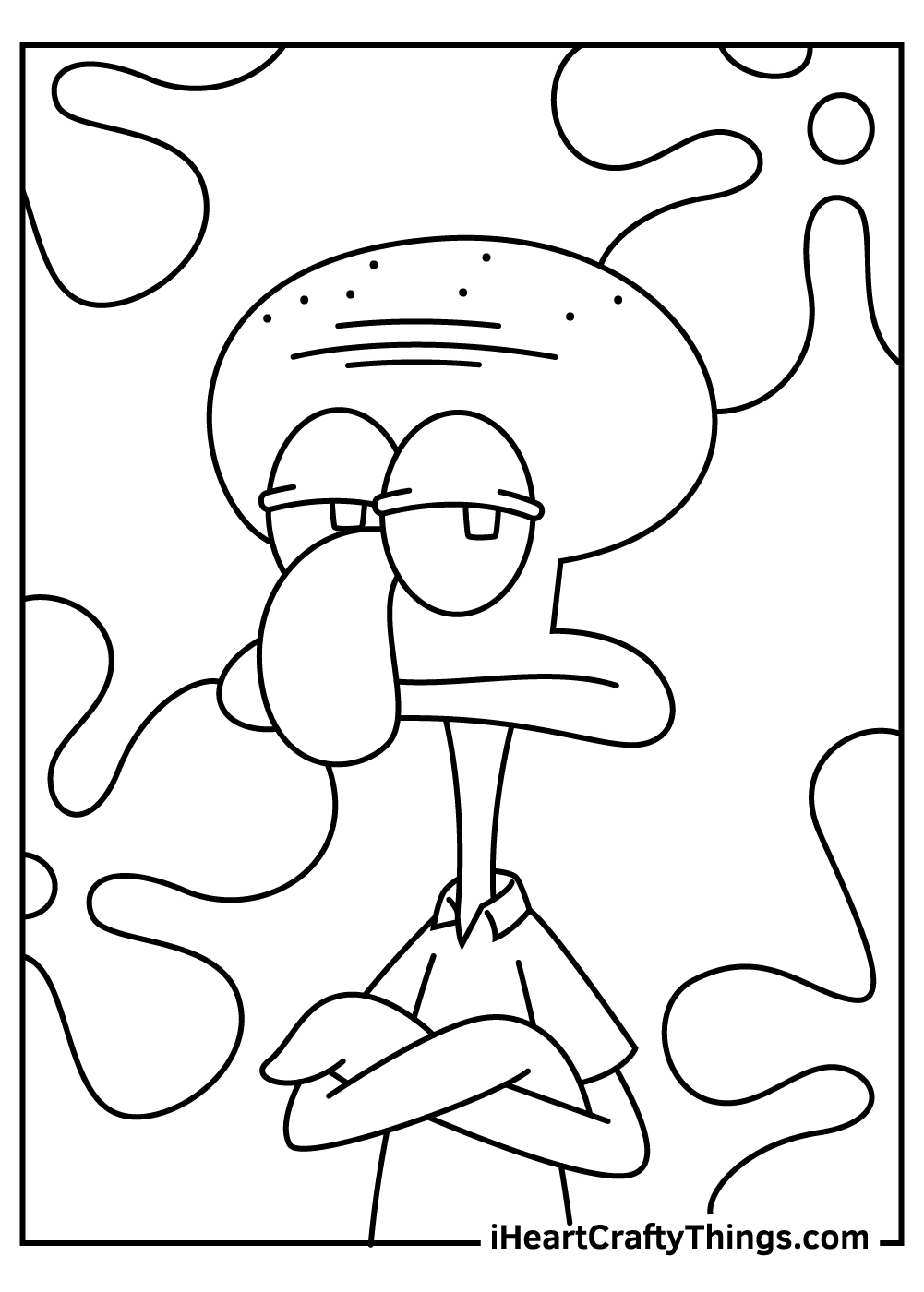 Spongebob coloring pages free printables