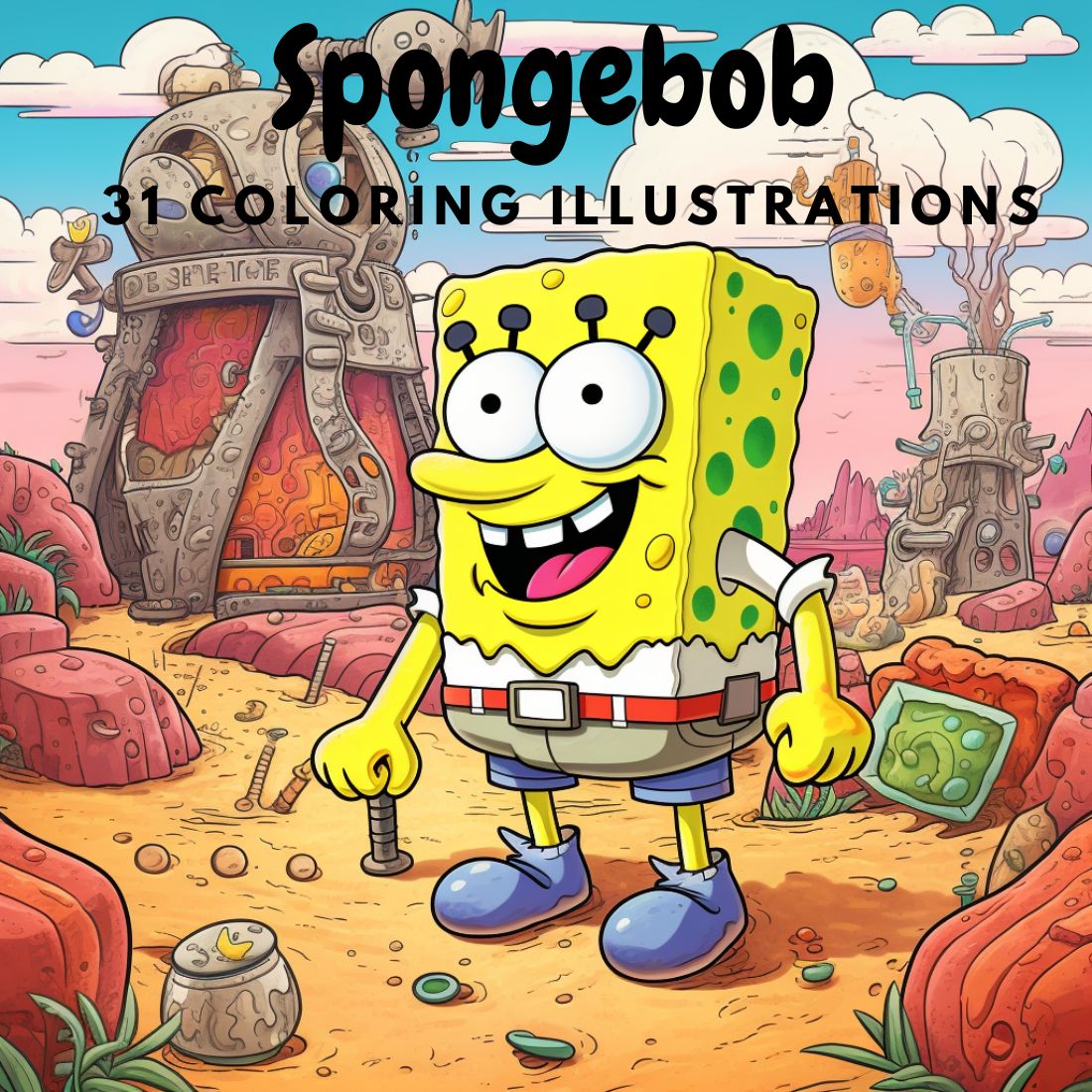 Spongebob coloring pages