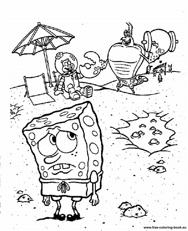 Coloring pages spongebob