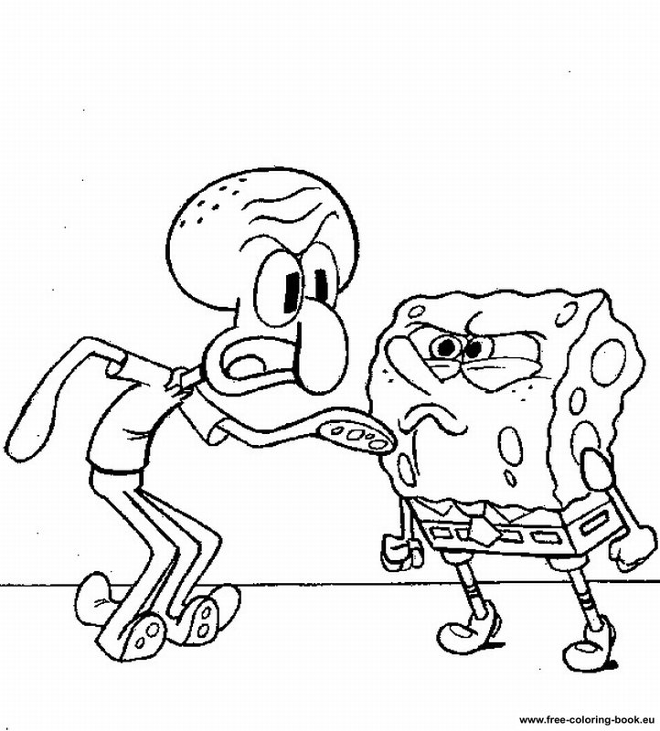 Coloring pages spongebob