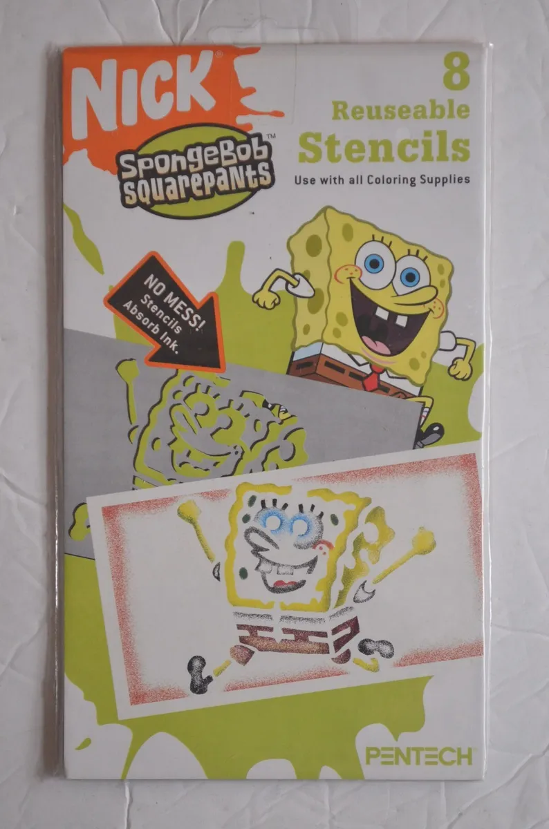 Lot new nickelodeon spongebob squarepants the fairly odd parents stencils