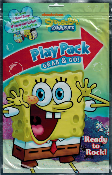 Spongebob squarepants grab go play pack xl edition â