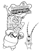 Spongebob coloring pages to print