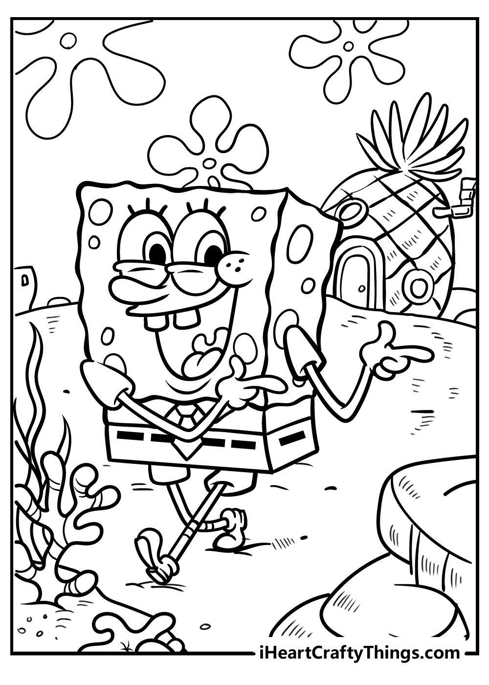 Super fun spongebob coloring pages stitch coloring pages cool coloring pages detailed coloring pages