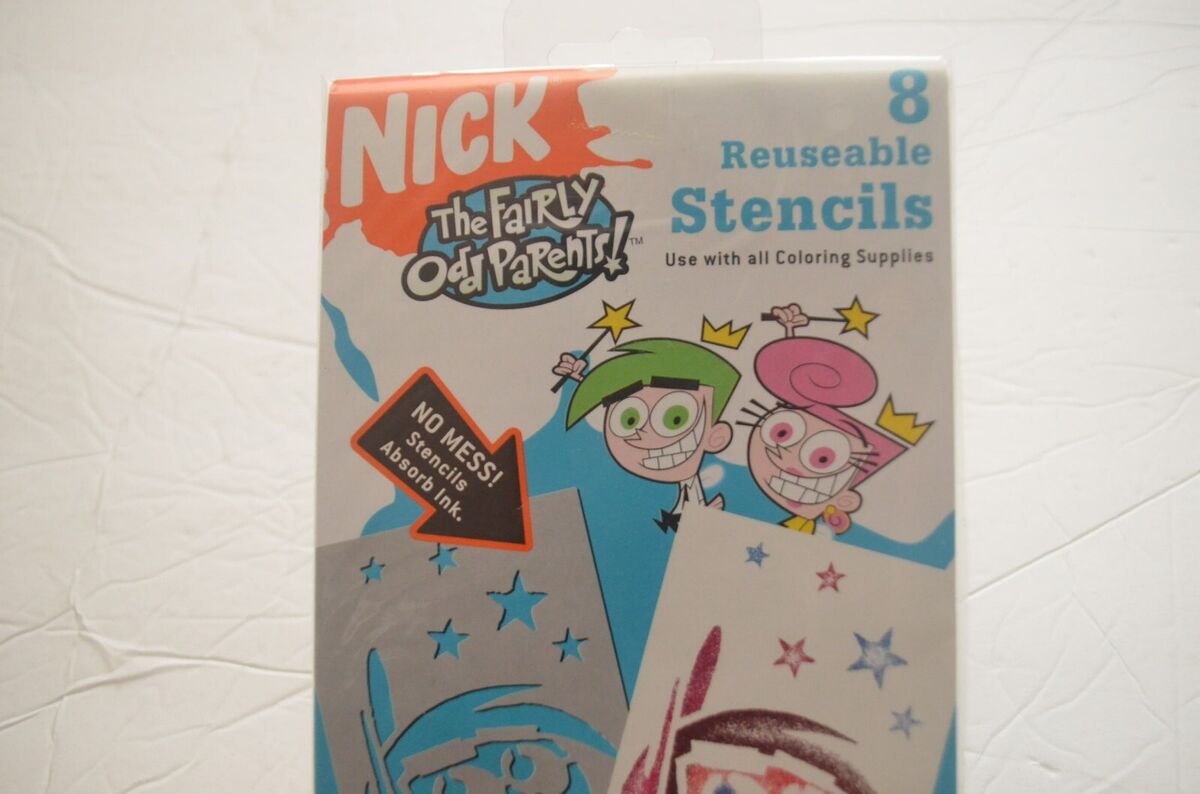 Lot new nickelodeon spongebob squarepants the fairly odd parents stencils